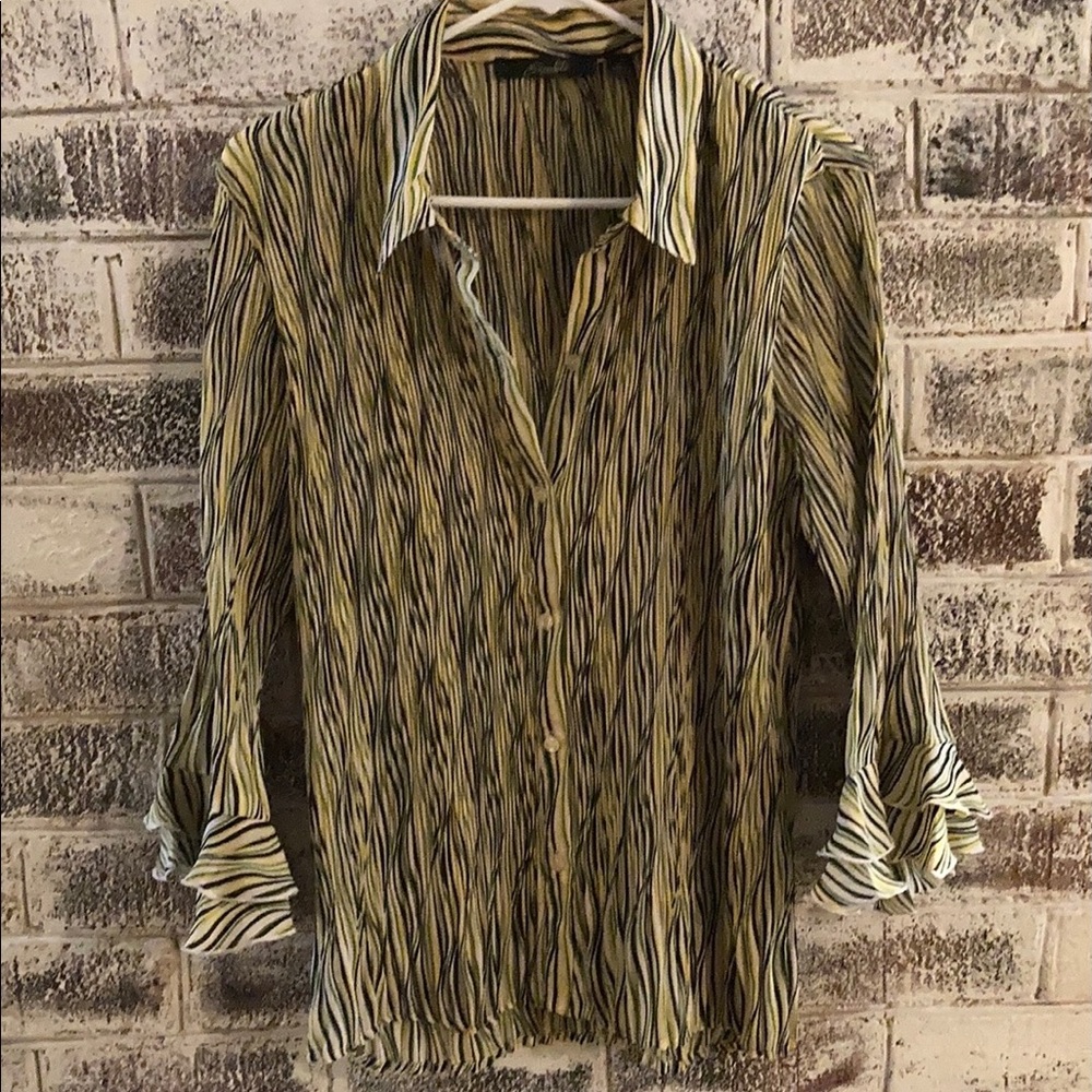 Women’s Crêpe multi colored blouse